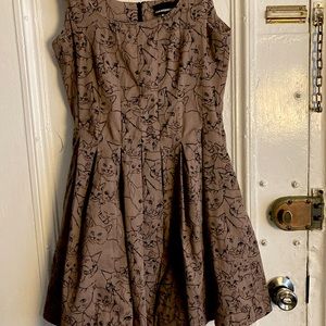 Nooworks mini dress. 97% cotton, 3% Lycra.